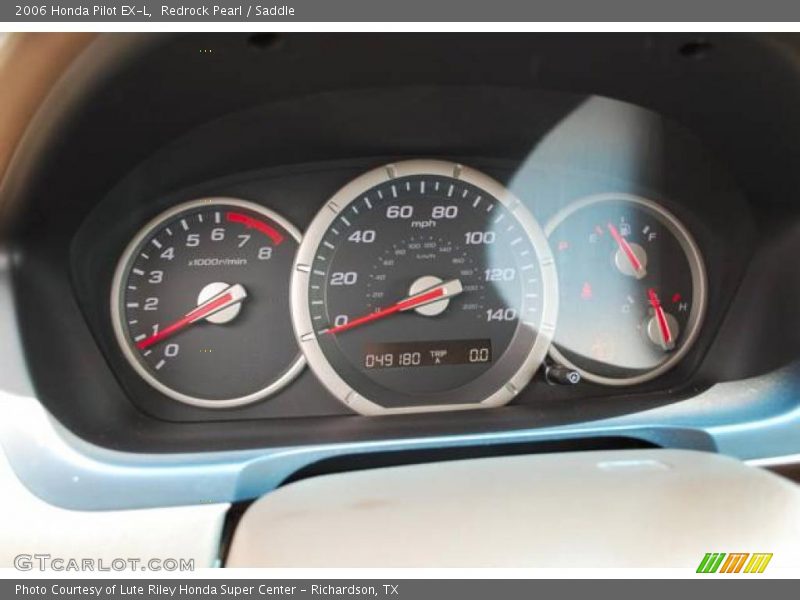 Redrock Pearl / Saddle 2006 Honda Pilot EX-L