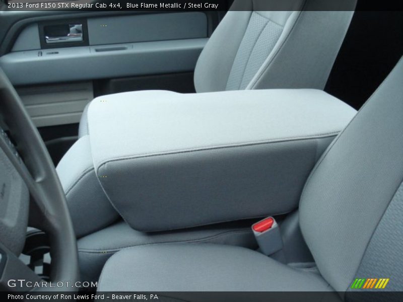 Blue Flame Metallic / Steel Gray 2013 Ford F150 STX Regular Cab 4x4