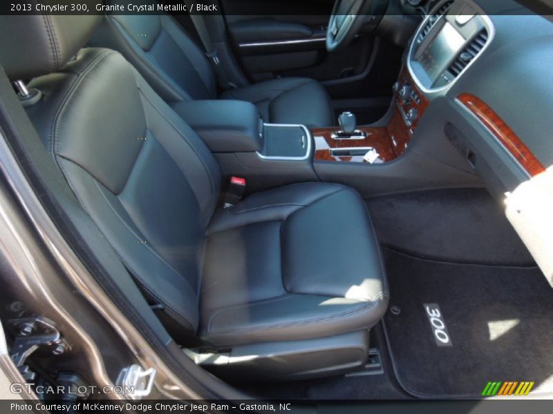 Granite Crystal Metallic / Black 2013 Chrysler 300