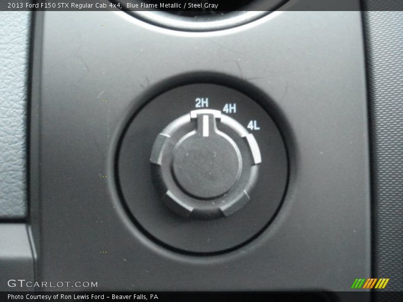 Blue Flame Metallic / Steel Gray 2013 Ford F150 STX Regular Cab 4x4