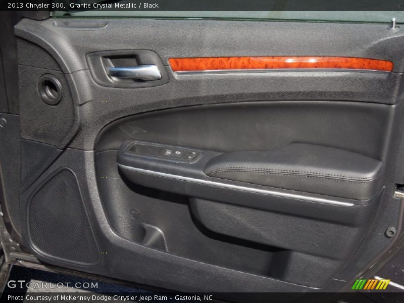 Granite Crystal Metallic / Black 2013 Chrysler 300