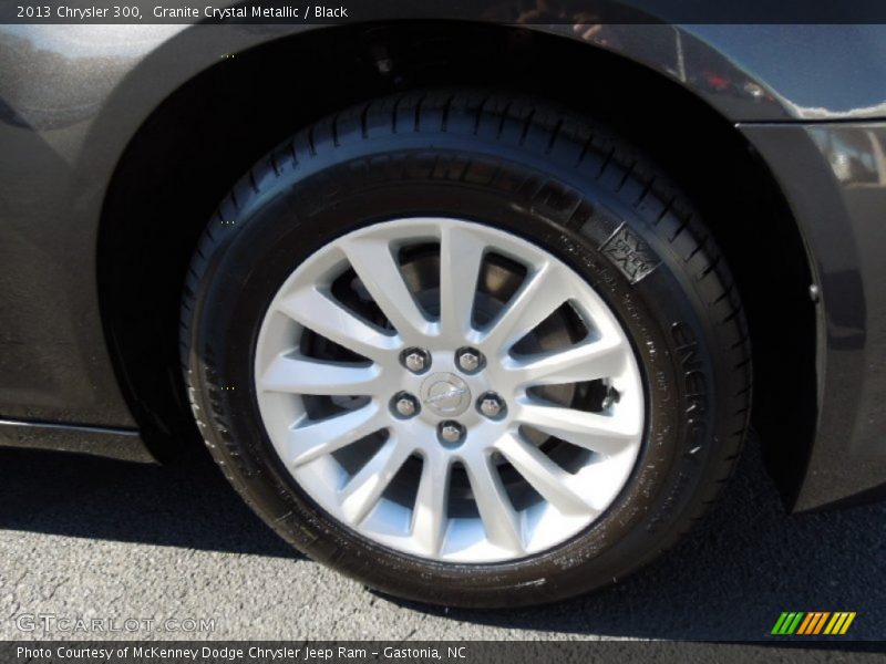 Granite Crystal Metallic / Black 2013 Chrysler 300