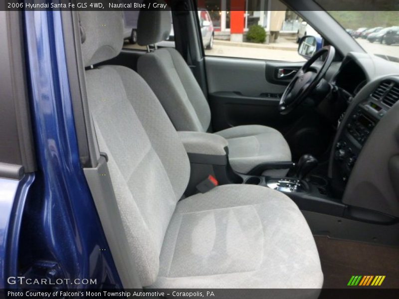 Nautical Blue / Gray 2006 Hyundai Santa Fe GLS 4WD