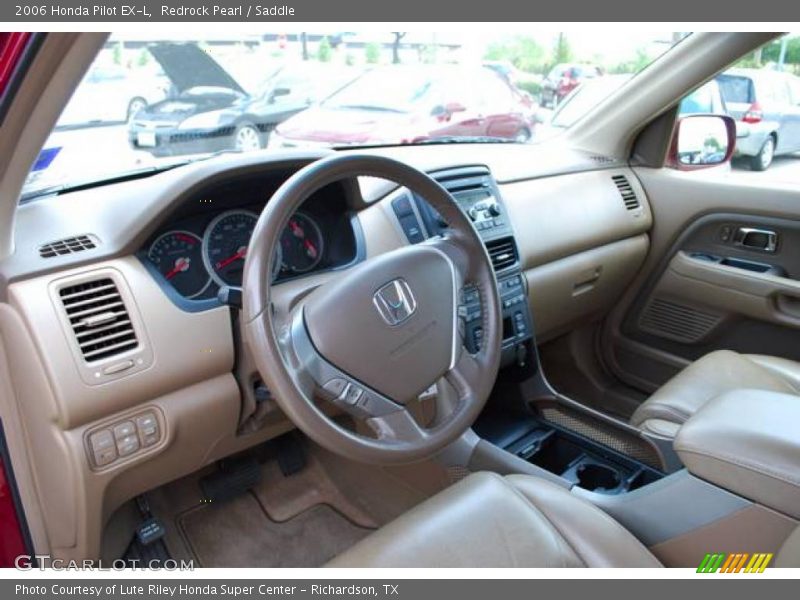 Redrock Pearl / Saddle 2006 Honda Pilot EX-L