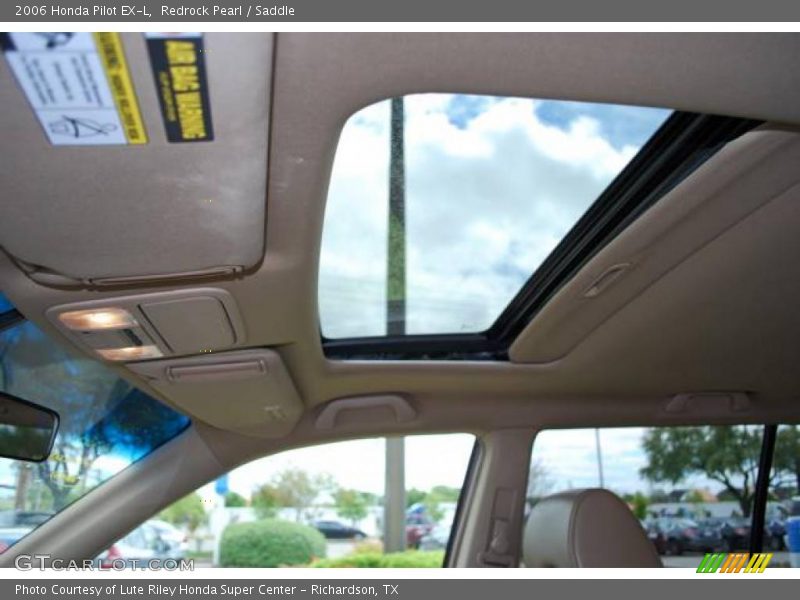 Redrock Pearl / Saddle 2006 Honda Pilot EX-L