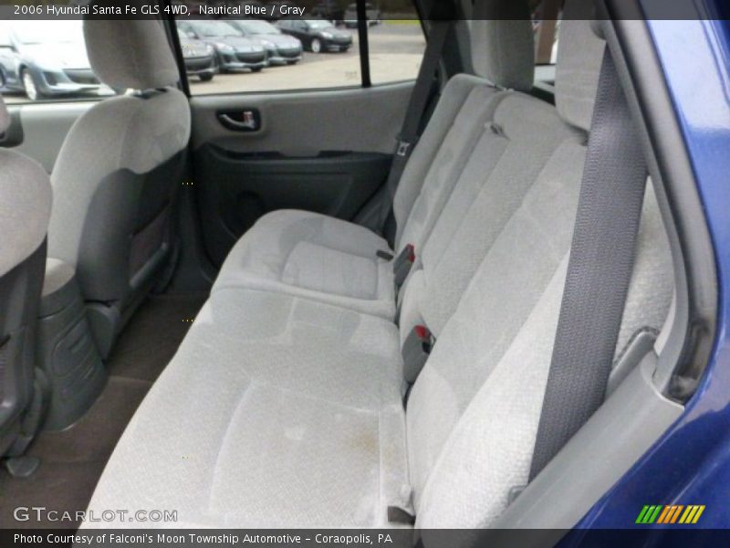 Nautical Blue / Gray 2006 Hyundai Santa Fe GLS 4WD