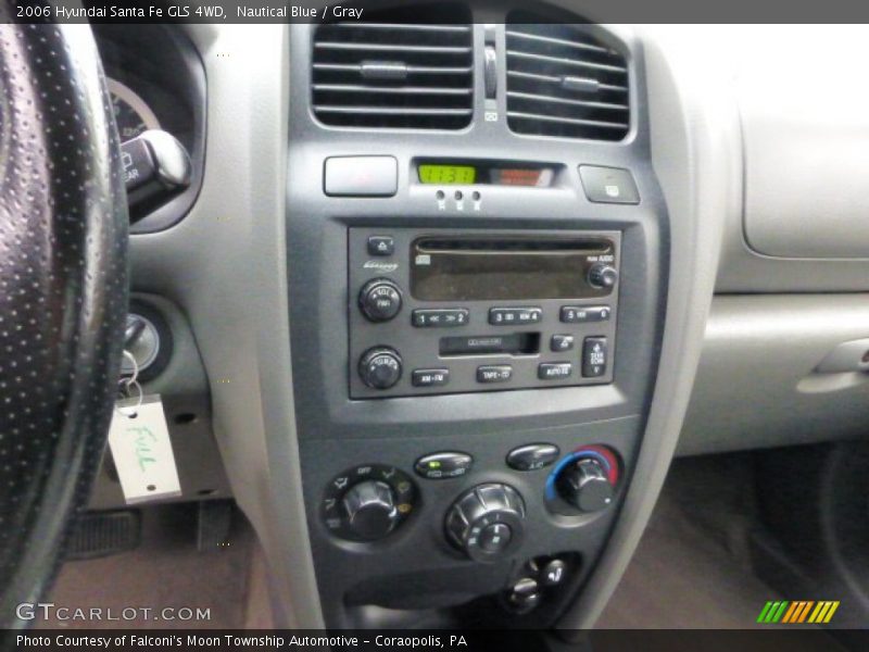 Nautical Blue / Gray 2006 Hyundai Santa Fe GLS 4WD