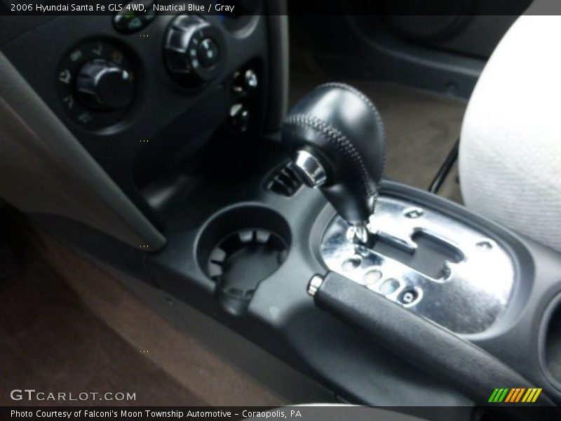 Nautical Blue / Gray 2006 Hyundai Santa Fe GLS 4WD