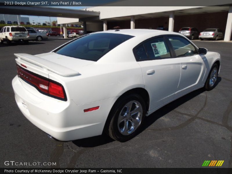 Ivory Pearl / Black 2013 Dodge Charger SXT