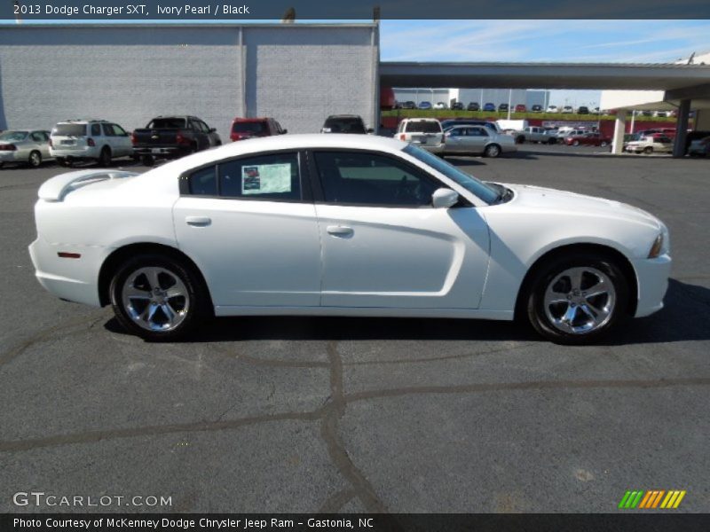 Ivory Pearl / Black 2013 Dodge Charger SXT