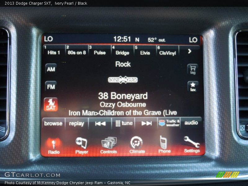 Ivory Pearl / Black 2013 Dodge Charger SXT