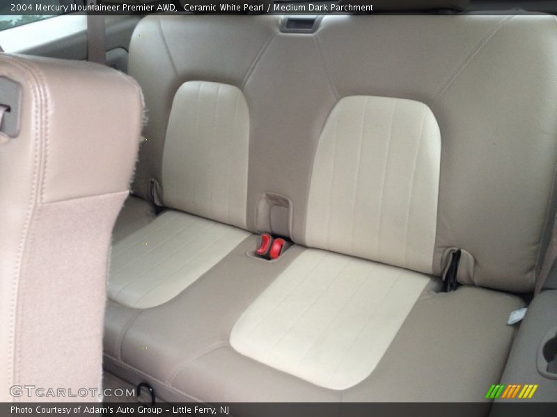 Ceramic White Pearl / Medium Dark Parchment 2004 Mercury Mountaineer Premier AWD