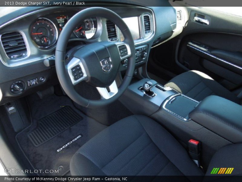 Ivory Pearl / Black 2013 Dodge Charger SXT