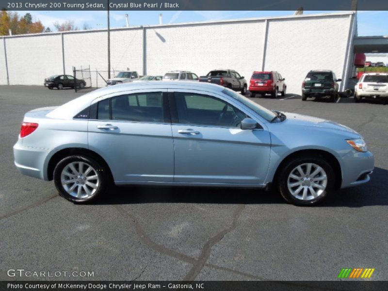 Crystal Blue Pearl / Black 2013 Chrysler 200 Touring Sedan