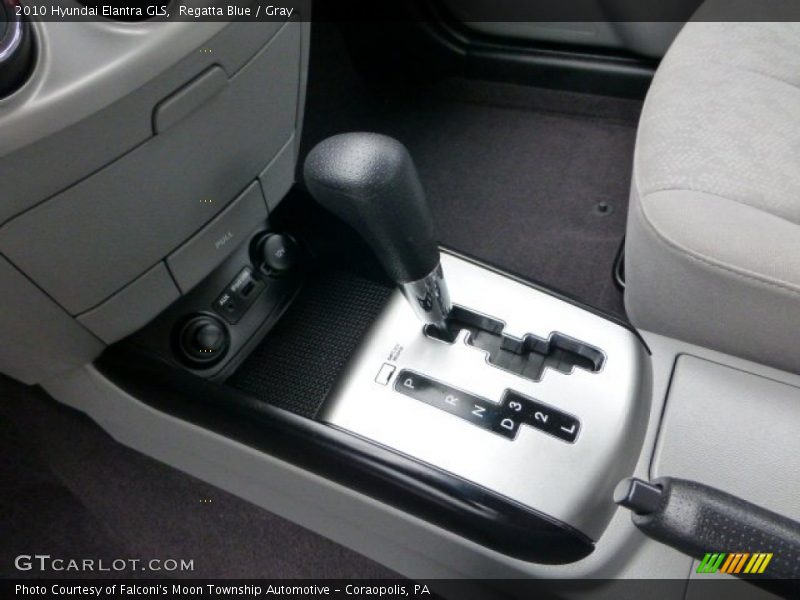 Regatta Blue / Gray 2010 Hyundai Elantra GLS