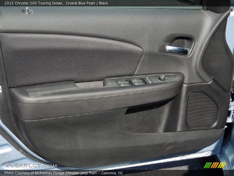 Crystal Blue Pearl / Black 2013 Chrysler 200 Touring Sedan