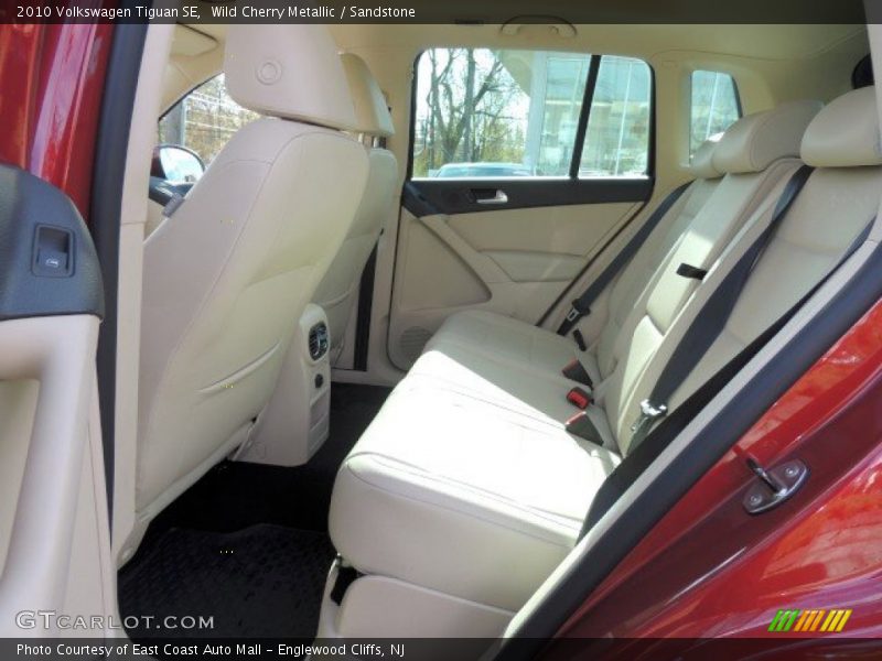 Wild Cherry Metallic / Sandstone 2010 Volkswagen Tiguan SE