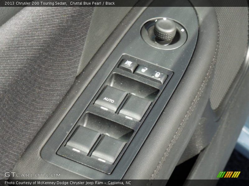 Crystal Blue Pearl / Black 2013 Chrysler 200 Touring Sedan