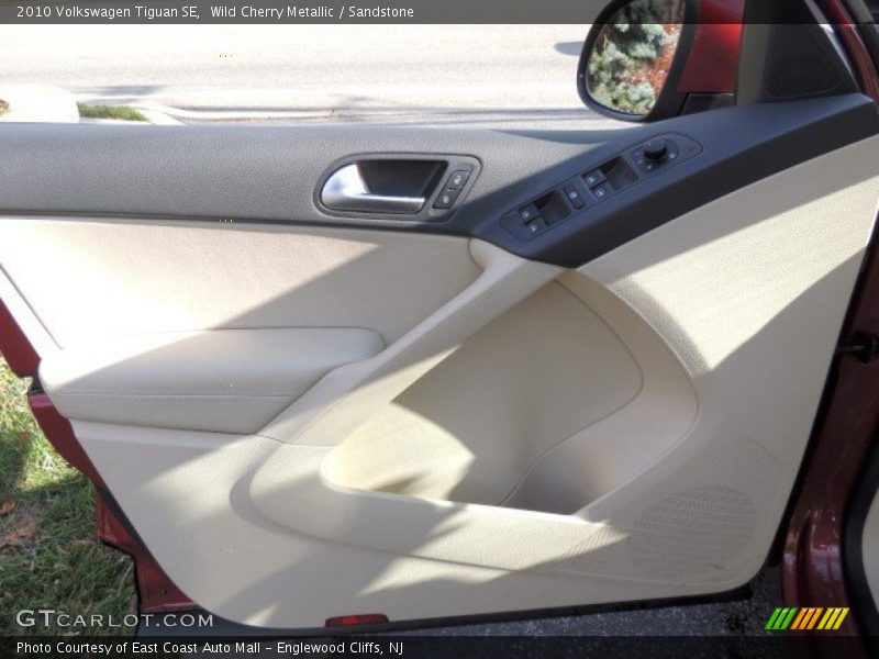 Wild Cherry Metallic / Sandstone 2010 Volkswagen Tiguan SE