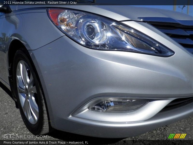 Radiant Silver / Gray 2011 Hyundai Sonata Limited