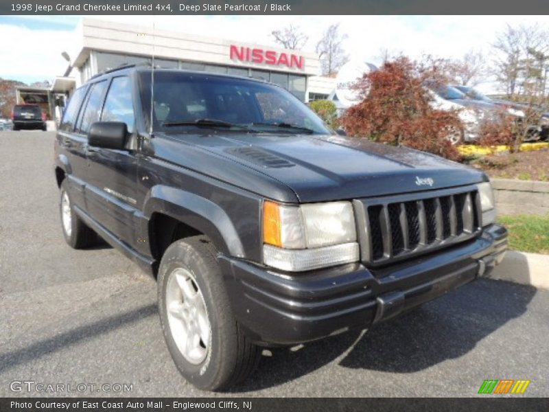 Deep Slate Pearlcoat / Black 1998 Jeep Grand Cherokee Limited 4x4