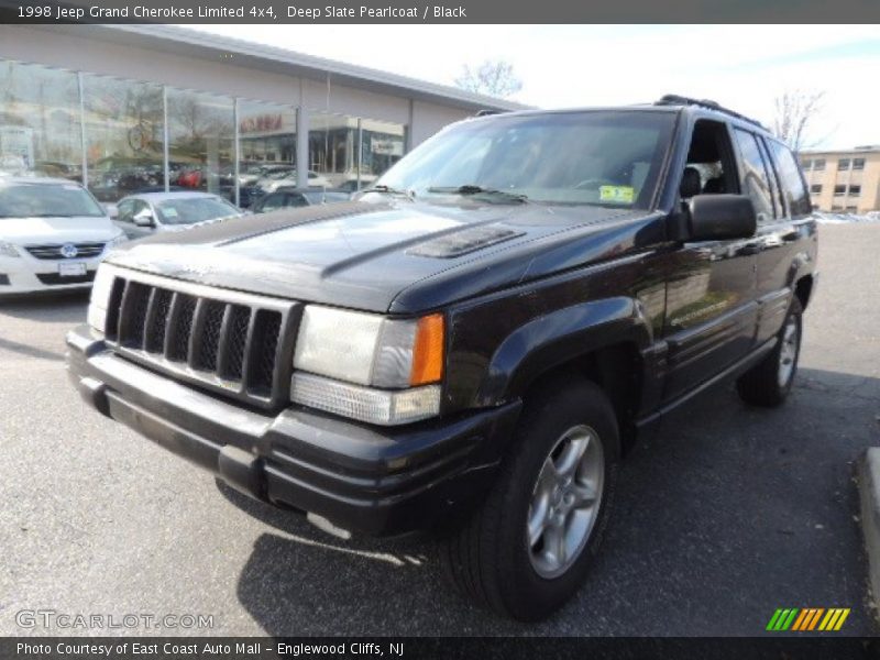 Deep Slate Pearlcoat / Black 1998 Jeep Grand Cherokee Limited 4x4