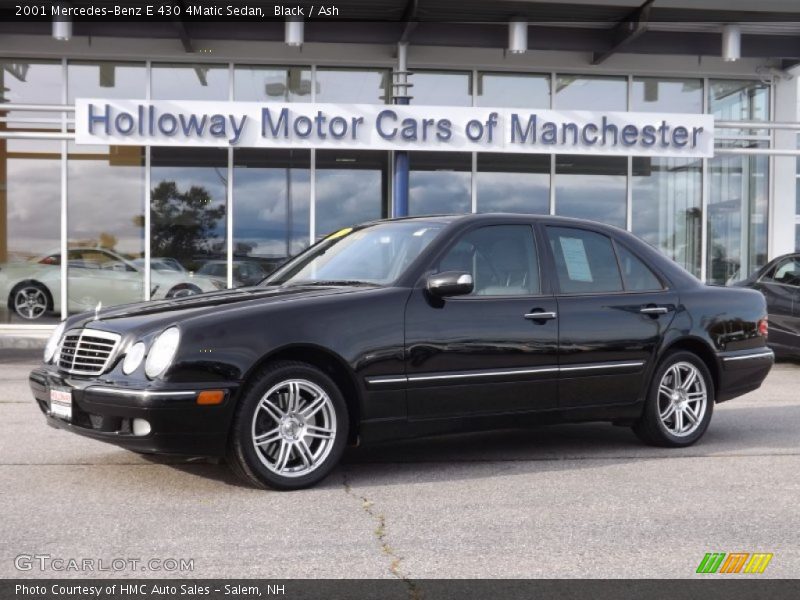 Black / Ash 2001 Mercedes-Benz E 430 4Matic Sedan