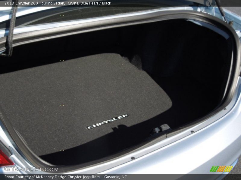 Crystal Blue Pearl / Black 2013 Chrysler 200 Touring Sedan