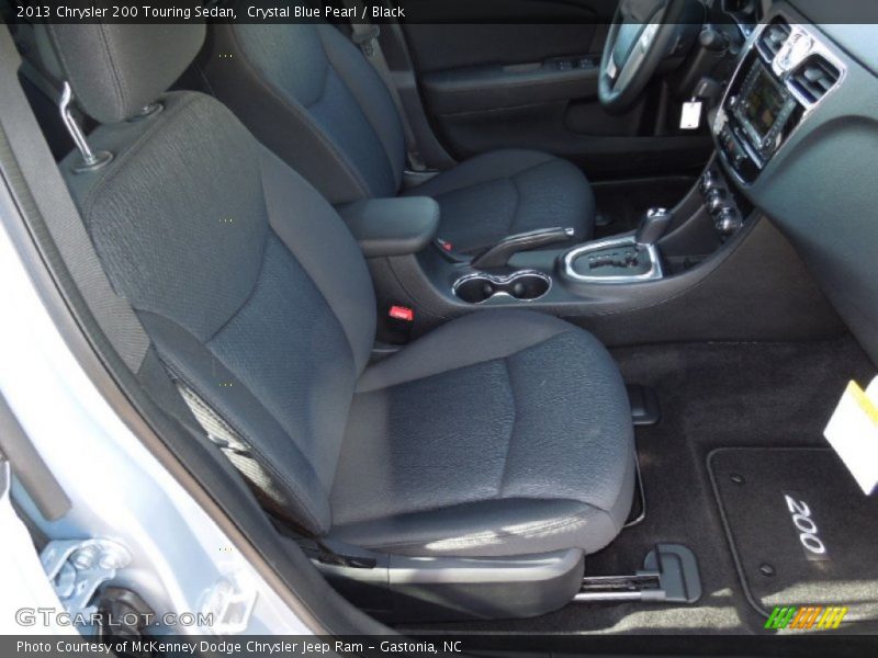 Crystal Blue Pearl / Black 2013 Chrysler 200 Touring Sedan