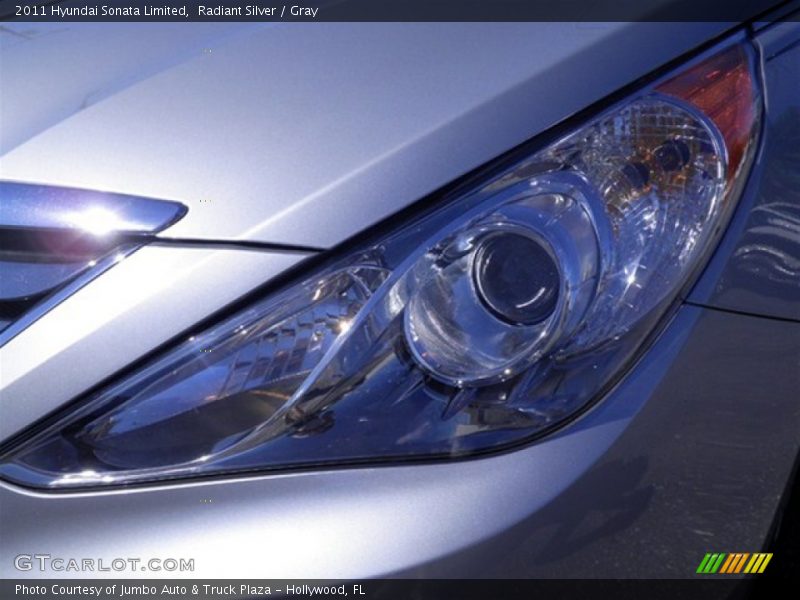 Radiant Silver / Gray 2011 Hyundai Sonata Limited