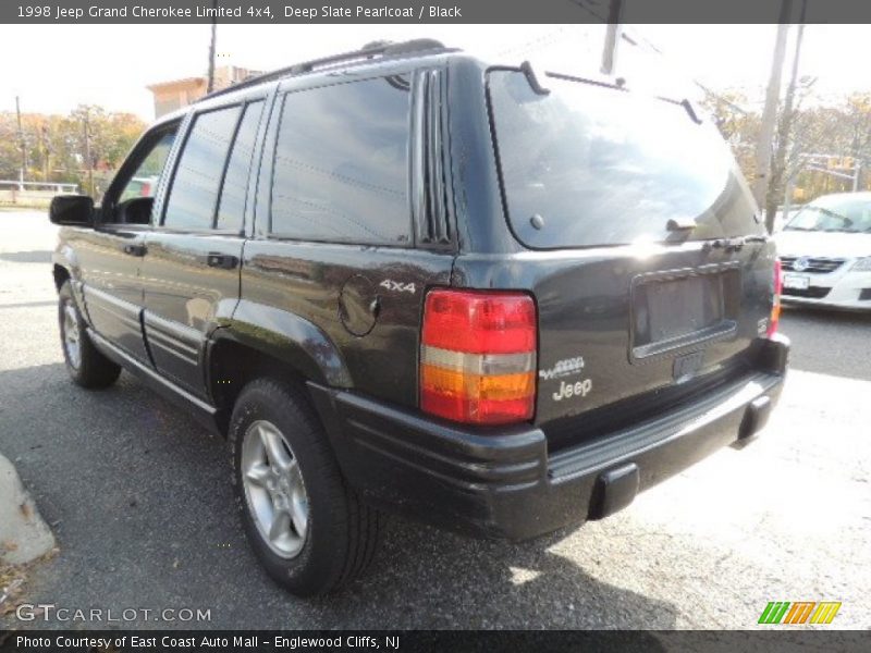 Deep Slate Pearlcoat / Black 1998 Jeep Grand Cherokee Limited 4x4