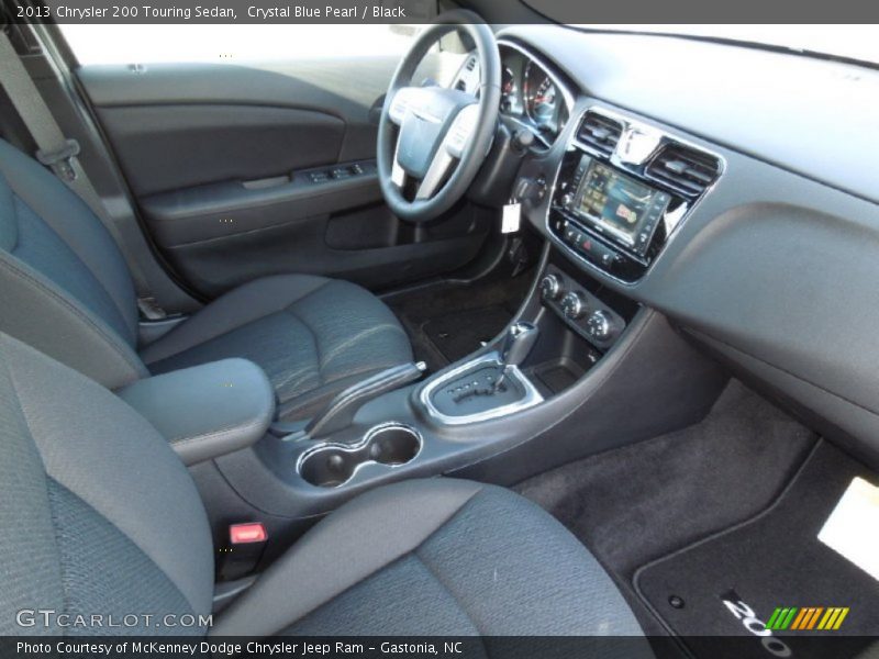 Crystal Blue Pearl / Black 2013 Chrysler 200 Touring Sedan