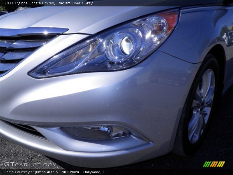 Radiant Silver / Gray 2011 Hyundai Sonata Limited