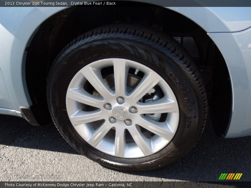 Crystal Blue Pearl / Black 2013 Chrysler 200 Touring Sedan