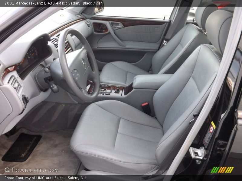  2001 E 430 4Matic Sedan Ash Interior