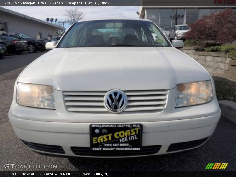 Campanella White / Black 2003 Volkswagen Jetta GLS Sedan