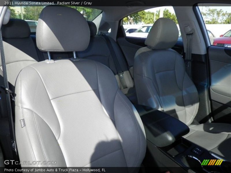 Radiant Silver / Gray 2011 Hyundai Sonata Limited
