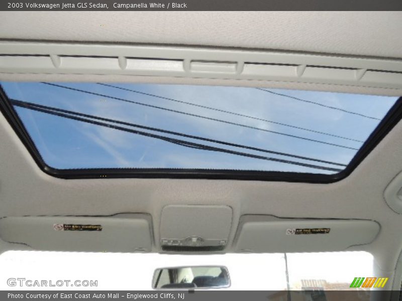 Campanella White / Black 2003 Volkswagen Jetta GLS Sedan