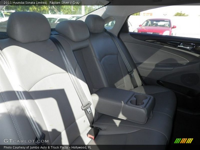 Radiant Silver / Gray 2011 Hyundai Sonata Limited