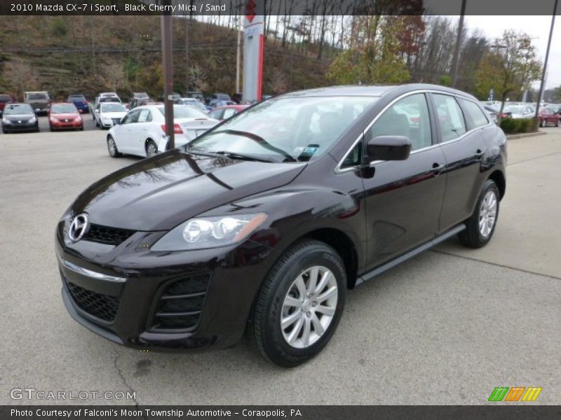 Black Cherry Mica / Sand 2010 Mazda CX-7 i Sport