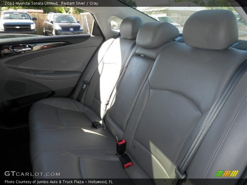 Radiant Silver / Gray 2011 Hyundai Sonata Limited