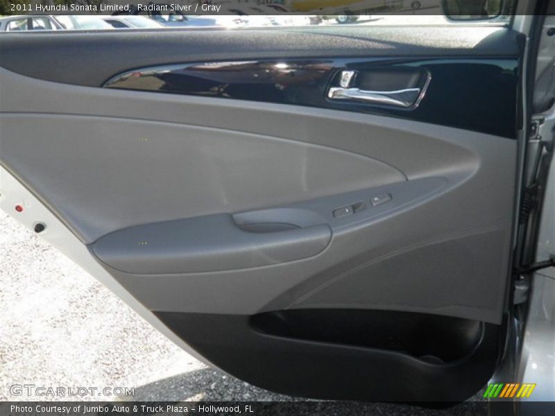 Radiant Silver / Gray 2011 Hyundai Sonata Limited