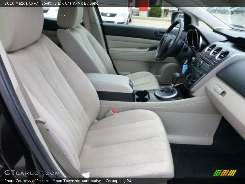 Black Cherry Mica / Sand 2010 Mazda CX-7 i Sport