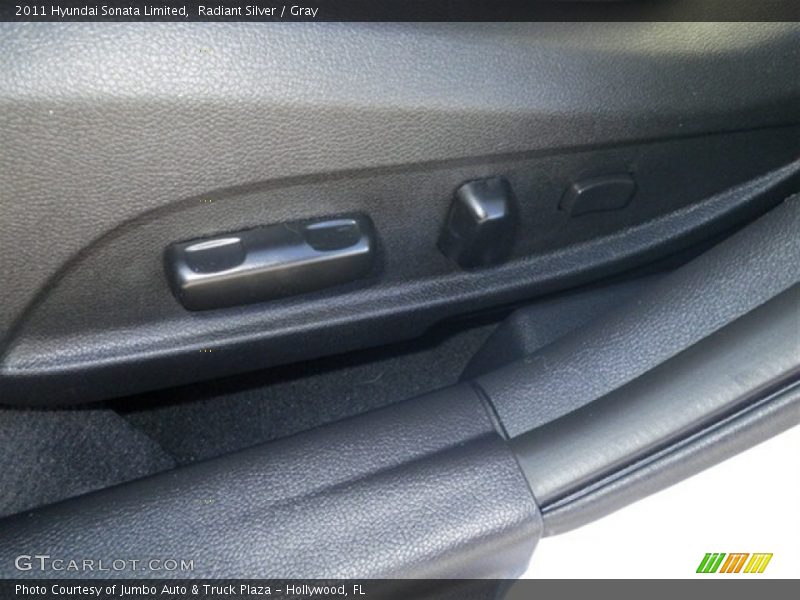 Radiant Silver / Gray 2011 Hyundai Sonata Limited
