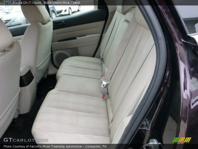 Black Cherry Mica / Sand 2010 Mazda CX-7 i Sport
