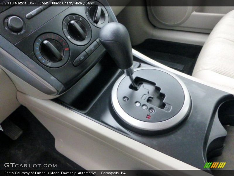 Black Cherry Mica / Sand 2010 Mazda CX-7 i Sport