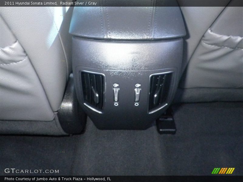 Radiant Silver / Gray 2011 Hyundai Sonata Limited
