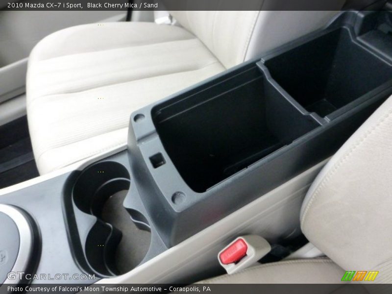 Black Cherry Mica / Sand 2010 Mazda CX-7 i Sport