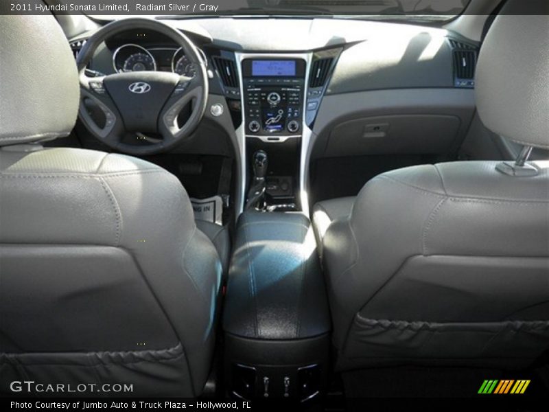 Radiant Silver / Gray 2011 Hyundai Sonata Limited