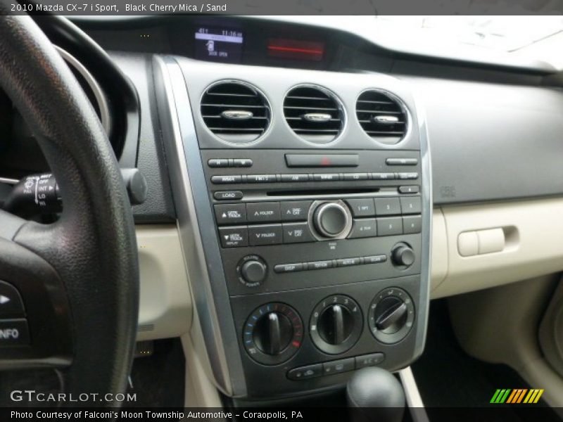 Black Cherry Mica / Sand 2010 Mazda CX-7 i Sport